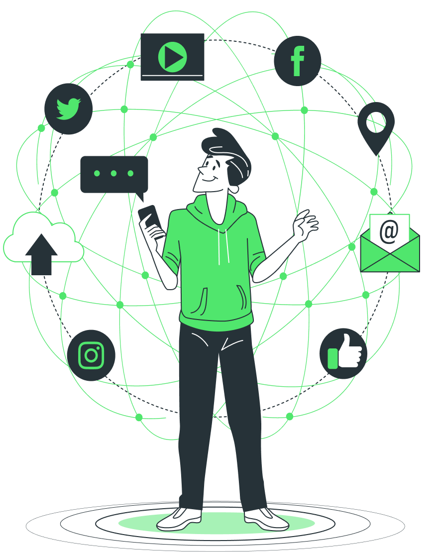 Connect with customers